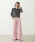 FRILL HEM CAMO PANTS