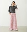 FRILL HEM CAMO PANTS