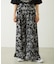 FRILL HEM CAMO PANTS