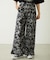FRILL HEM CAMO PANTS