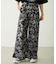 FRILL HEM CAMO PANTS