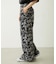 FRILL HEM CAMO PANTS