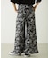 FRILL HEM CAMO PANTS