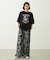 FRILL HEM CAMO PANTS