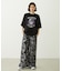 FRILL HEM CAMO PANTS