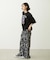 FRILL HEM CAMO PANTS