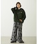 FRILL HEM CAMO PANTS