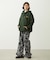 FRILL HEM CAMO PANTS