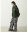 FRILL HEM CAMO PANTS