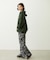FRILL HEM CAMO PANTS
