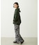 FRILL HEM CAMO PANTS