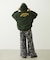 FRILL HEM CAMO PANTS