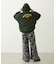 FRILL HEM CAMO PANTS