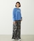 FRILL HEM CAMO PANTS