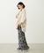 FRILL HEM CAMO PANTS