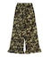 FRILL HEM CAMO PANTS