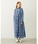 PRINTED TASSEL TIE DRESS