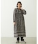 PRINTED TASSEL TIE DRESS