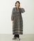 PRINTED TASSEL TIE DRESS