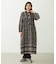 PRINTED TASSEL TIE DRESS