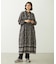 PRINTED TASSEL TIE DRESS