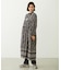 PRINTED TASSEL TIE DRESS