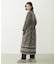 PRINTED TASSEL TIE DRESS