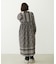 PRINTED TASSEL TIE DRESS