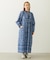 PRINTED TASSEL TIE DRESS