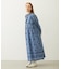 PRINTED TASSEL TIE DRESS