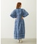 PRINTED TASSEL TIE DRESS