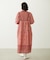 PRINTED TASSEL TIE DRESS