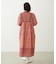 PRINTED TASSEL TIE DRESS