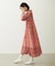 PRINTED TASSEL TIE DRESS
