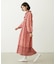 PRINTED TASSEL TIE DRESS