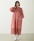 PRINTED TASSEL TIE DRESS