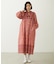 PRINTED TASSEL TIE DRESS