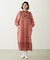 PRINTED TASSEL TIE DRESS