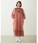 PRINTED TASSEL TIE DRESS