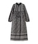 PRINTED TASSEL TIE DRESS