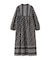 PRINTED TASSEL TIE DRESS