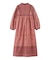 PRINTED TASSEL TIE DRESS