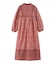 PRINTED TASSEL TIE DRESS