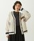 CRICKET KNIT PATCH CARDIGAN