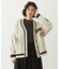 CRICKET KNIT PATCH CARDIGAN