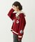 CRICKET KNIT PATCH CARDIGAN