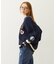 CRICKET KNIT PATCH CARDIGAN