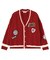 CRICKET KNIT PATCH CARDIGAN