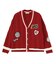CRICKET KNIT PATCH CARDIGAN