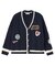 CRICKET KNIT PATCH CARDIGAN